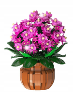 KLOCKI KWIATY WIECZNY BONSAI KREATYWNY PREZENT 901el ZESTAW