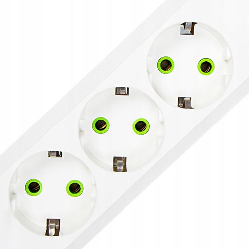 PRZEDŁUŻACZ LISTWA ZASILAJĄCA WŁĄCZNIK 3x USB 4 GNIAZDA 2m na Arena.pl