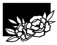 Podkładka serwetka ażur dekor RÓŻA kwiat 30x40