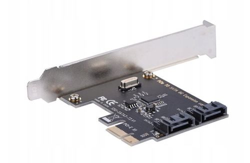 Adapter Karta PCI-E 1x na 2x SATA 3 Kontroler PCI Express na Arena.pl