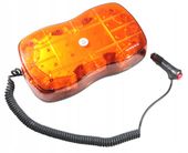 LAMPA OSTRZEGAWCZA KOGUT LED MAGNES R65 12V/24V