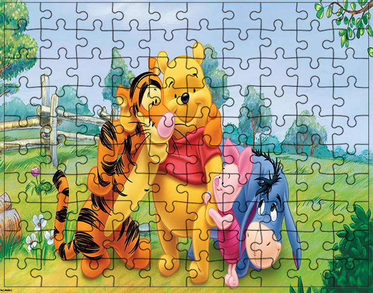 Puzzle Kubuś Puchatek zdjęcie 1