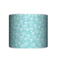 Abażur Walec - Diamenty