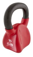 Kettlebell 6,8kg GoFit Hantel Kula płyta