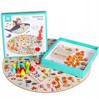 gra edukacyjna drewniane klocki montessori 907