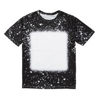 Koszulka Cotton-Like Bleached Starry Black do sublimacji S