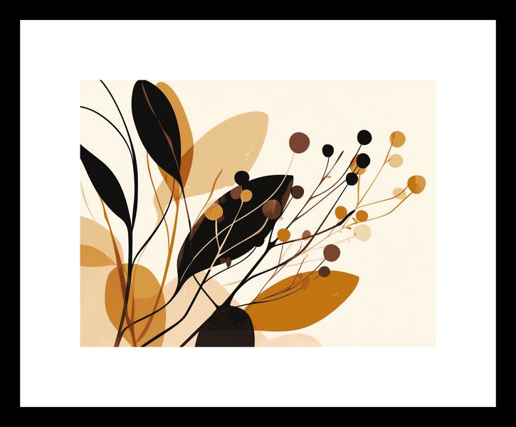 Plakat 20x15cm Jesienne Sylwety zdjęcie 3
