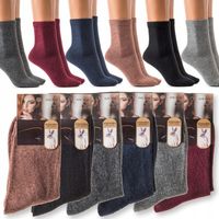 6x SKARPETKI WEŁNIANE NATURALNE TERMO skarpety damskie zimowe 35-38