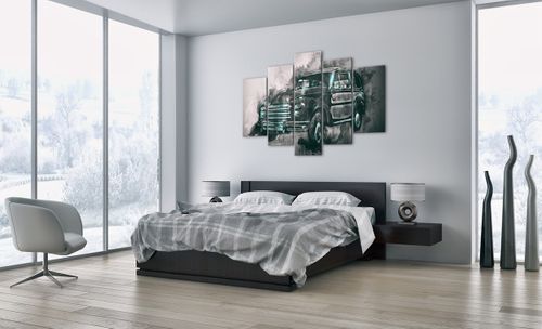 Obraz Na Płótnie - Samochód Retro  - 150X100 Cm - Ea150X100-3834 na Arena.pl