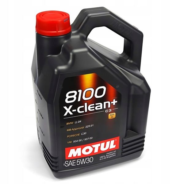 MOTUL 8100 x-clean+ C3 5W30 5L zdjęcie 2