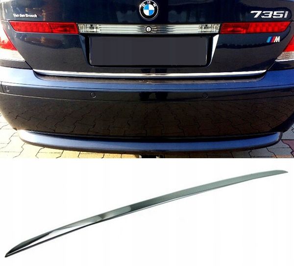 BMW 7 E65 E66 E67 LISTWA CHROM Chromowana na Klapę zdjęcie 1