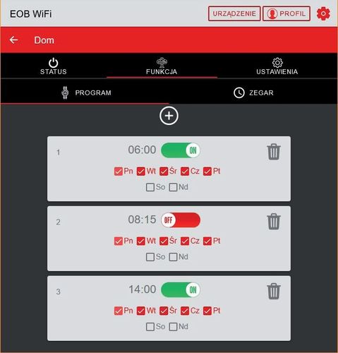 TERMOSTAT 230 V ELEKTROBOCK TS11 WIFI THERM STEROWANY APLIKACJĄ na Arena.pl