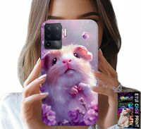 ETUI DO OPPO F19 PRO - SŁODKI CHOMIK, GRYZONIE WZORY DLA DZIECI