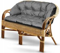 PODUSZKA na MEBLE RATTANOWE 190x40 ŁAWKĘ HUŚTAWKĘ PALETY NOWOCZESNA