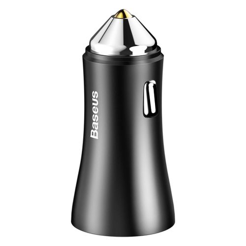 Ładowarka Samochodowa 2xUSB Baseus FastCharge 2.4A czarny na Arena.pl