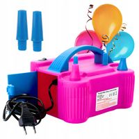 Elektryczna pompka do balonów pompowania dmuchania mocna automatyczna 2dysz