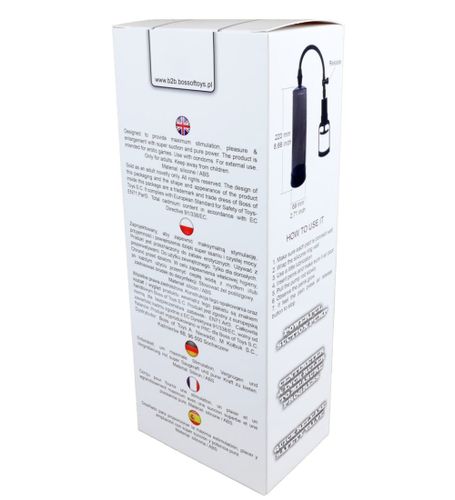 Czarna pompka do penisa na Arena.pl