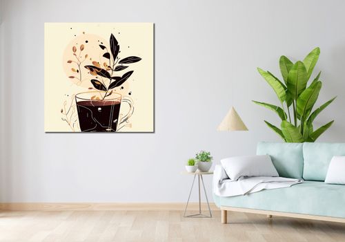 Obraz 100x100cm Jesienna Donica na Arena.pl