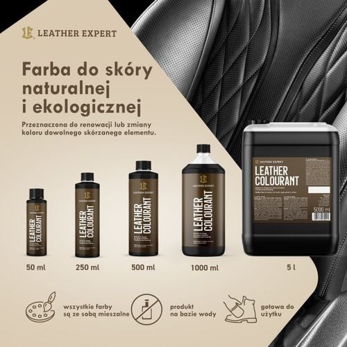 leather expert colourant - yellow farba do skóry naturalne na Arena.pl