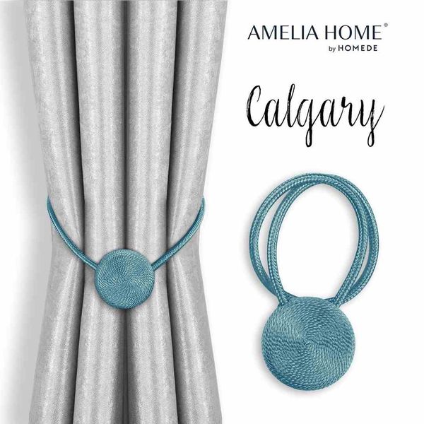 CURTBIN/AH/CALGARY/BLUE/2PCS zdjęcie 1