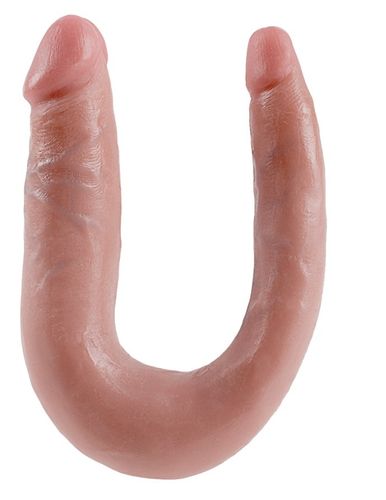 King Cock U-Shaped Small Podwójne dildo na Arena.pl