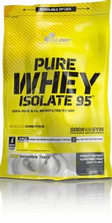 Białko Olimp Pure Whey Isolate 95 1,8 kg  - masło orzechowe