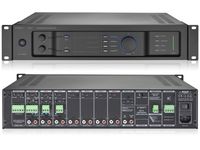 2X CYFROWY WZMACNIACZ MIKSUJĄCY 120W 100V 70V 70V 4Ohm BIAMP MA120 CZARNY