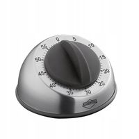 Timer mechaniczny średnica 9,5 CM srebrny KUCHENPROFI