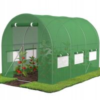 FOLIA ZAMIENNA TUNEL FOLIOWY OGRODOWY SZKLARNIA FOLIAK UV 4,5x2m 10m² MOCNY