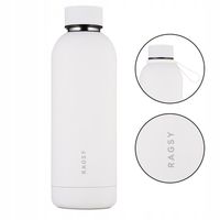 Butelka termiczna Mojo 12/24h 500 ml - White/Biała