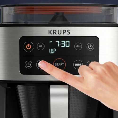 Ekspres przelewowy KRUPS KM760D10 srebrny 1,25 l 1000 W na Arena.pl