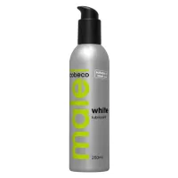 male white lubricant 250 ml na bazie wody, bezpieczny z prezerwatywami