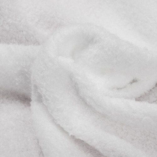 Poszewka pluszowa serce do sublimacji - biała zdjęcie 2