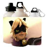 Bidon Biedronka i Czarny Kot