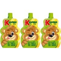 Kubuś Mus 100% banan jabłko 100 g x 3 sztuk