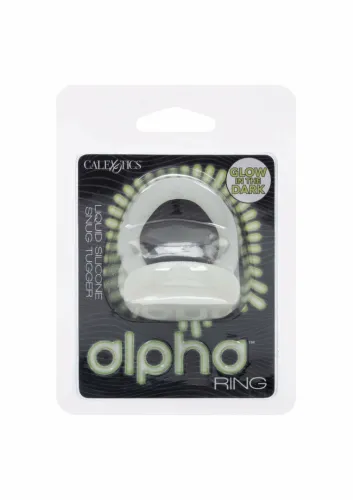 calexotics alpha  liquid silicone snug tugger - anatomiczny pierścień na Arena.pl