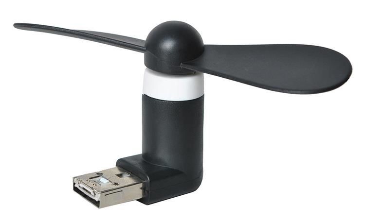 ND12_12982 Wentylator micro USB czarny 5902802905 zdjęcie 2