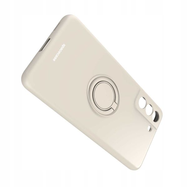 Spacecase Silicone Ring Galaxy S21 Fe Bone zdjęcie 6