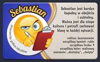 Magnes z imieniem Sebastian