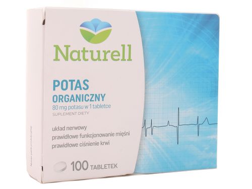 Potas glukonian potasu - Naturell - 100tabl na Arena.pl