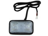 Lampa LED 4 SMD mini 6 cm NIEBIESKA 12v 24v