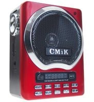 Radio budowlane Głośnik warsztatowy wbud. akumulator USB SD FM Latarka