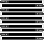 Opaski rzepowe do kabli 20 x 300 mm czarne 10 szt