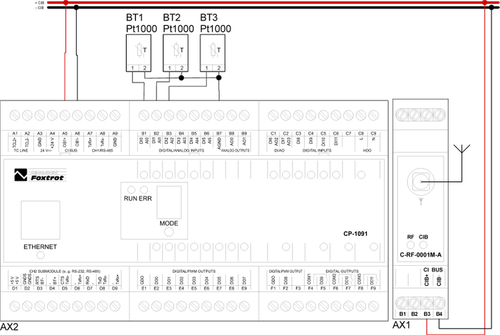 C-RF-0001M-A CFOX mini master do RFox2 TXN 143 15.A na Arena.pl