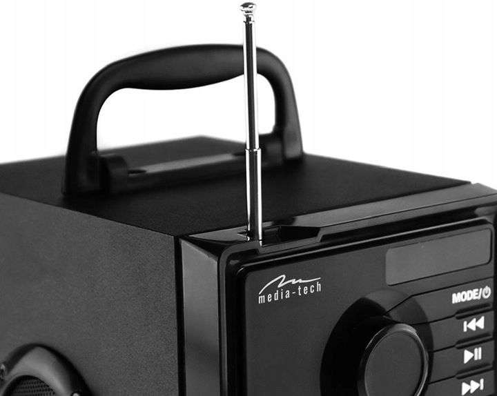 Głośnik BOOMBOX MediaTech MT3145 BT FM 600W USB SD zdjęcie 11