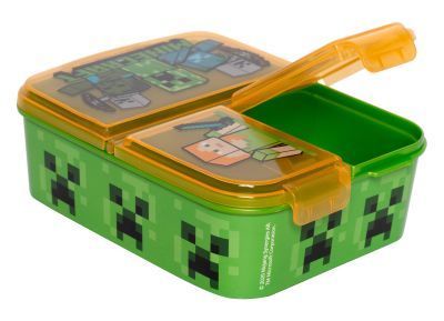 ŚNIADANIÓWKA MINECRAFT Z PRZEGRODAMI STEVE ALEX CREEPER DO SZKOŁY na Arena.pl