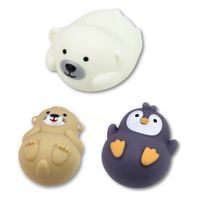 DLA DZIECI ZESTAW KĄPIELOWY Z GUMOWYMI ZWIERZĄTKAMI