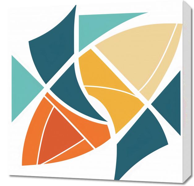 Obraz 60x60cm Geometria Wiatru zdjęcie 1