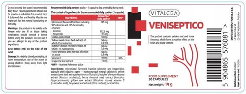 Veniseptico - wsparcie dla układu krążenia na Arena.pl
