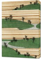 Obraz 60x90cm Landscape, Bijutsukai Japoński Vintage do Salonu